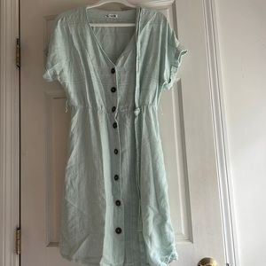 Carve Deigns cute summer dress. Mint green S